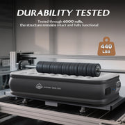 JUITOY twin air mattress durability test for 440 lb support